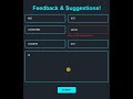 Feedback &amp; Suggestion Form using HTML CSS &amp; JavaScript