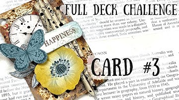 Full Deck Challenge | Altered playing cards | Card #3