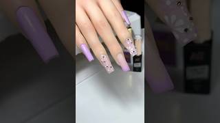 Rocking lilac French tips for a spring-inspired manicure 🌺💜🌷
