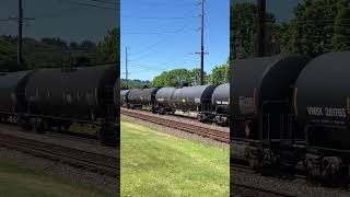 UP manifest meets BNSF Grain W/ NS ES44DC