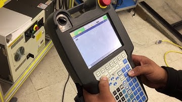Fanuc Robot startup 1
