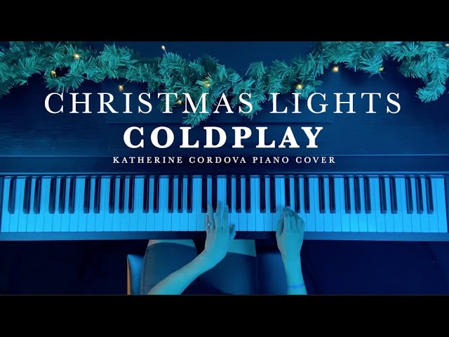 Coldplay - Christmas Lights (ADVANCED piano cover) - YouTube