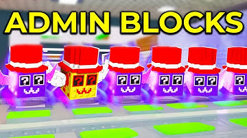 Opening 30 ADMIN LUCKY BLOCKS In Steal a Brainrot..