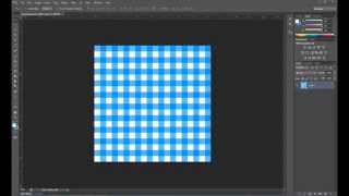 How to make a Gingham Pattern in Photoshop