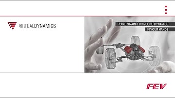Virtual Dynamics Powertrain & Driveline Dynamics