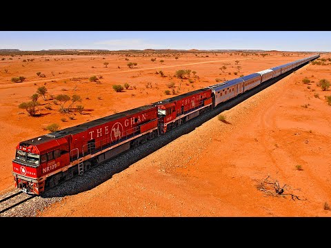 Video: Den Bedste Togrejse I Australien Er The Ghan