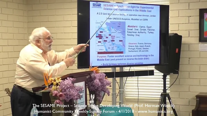 The SESAME Project  Science in the Developing Worl...