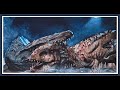 쥬라기월드 (모사사우르스 VS 인도미누스렉스) jurassic world (mosasaurus vs indominus rex)