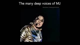 When Michael Jackson's Deep voice accidentally came out 🤣🤣🤣