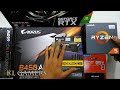 AMD Ryzen 5 2600 GIGABYTE B450 AORUS PRO VENGEANCE RGB 16GB GIGABYTE RTX 2060 GAMING OC 2019