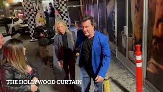 Kim Basinger and Mitch Stone attend Ireland Baldwin s baby shower at Jumbo s Clo