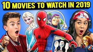 Generations React To 10 Most Anticipated Movies of 2019 (Frozen 2, Hobbs & Shaw, Dumbo)