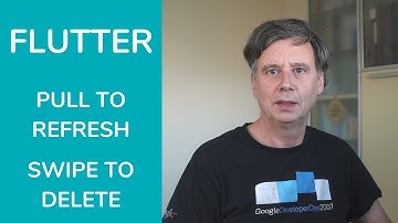 Going Walkabout - Flutter Pull to Refresh and Swipe to Delete