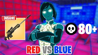 Fortnite Red Vs Blue Crazy Sniper Shots