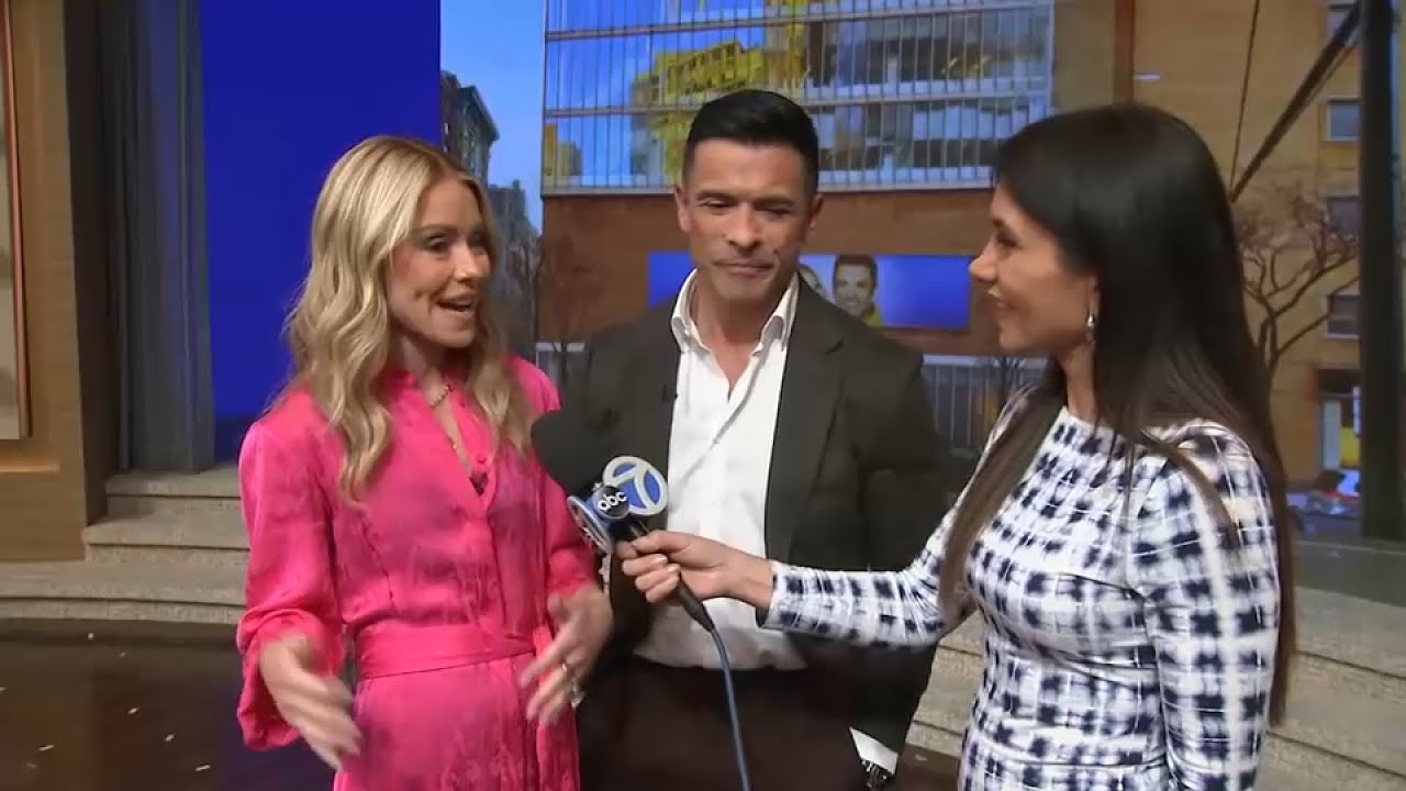 Live with Kelly and Mark' celebrates final show in Upper West Side studio before move downtown - YouTube