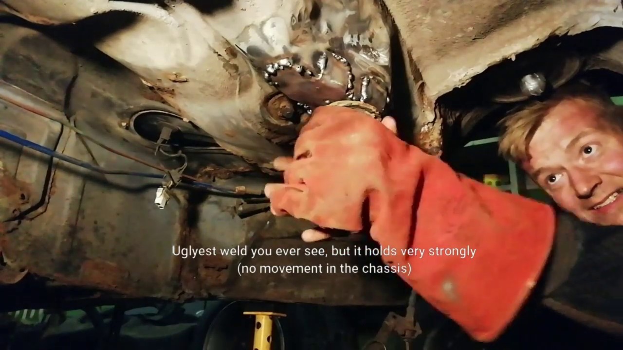 E36 Rear Subframe mount repair  and reinforcement
