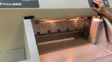 Challenge Titan 265 26.5" Hydraulic Power Paper Cutter