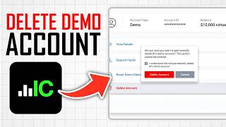 How To Delete Ic Markets Demo Account Full Guide