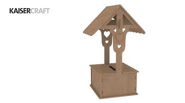 How to Construct Kaisercraft BTP Wishing Well (SB2164 and SB2247)