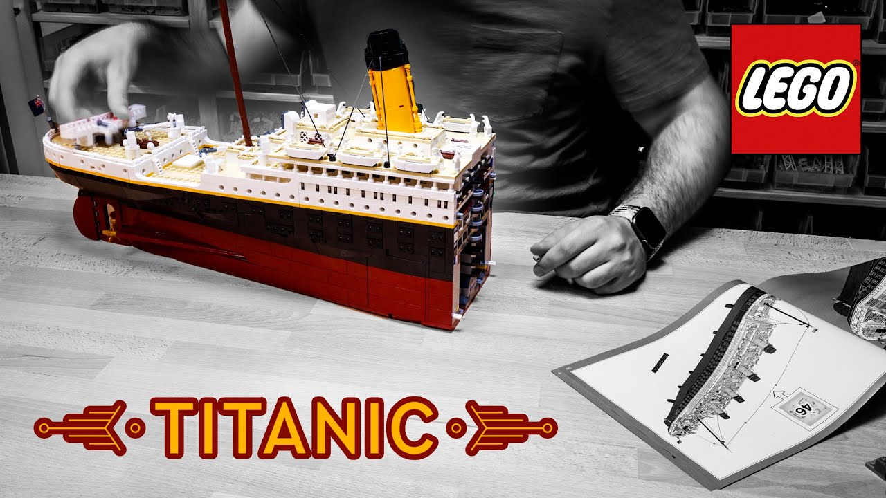 Building the LEGO Titanic in 10 minutes! 