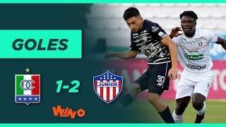 Once Caldas vs. Junior (1-2) | Liga BetPlay Dimayor 2021 - Fecha 2