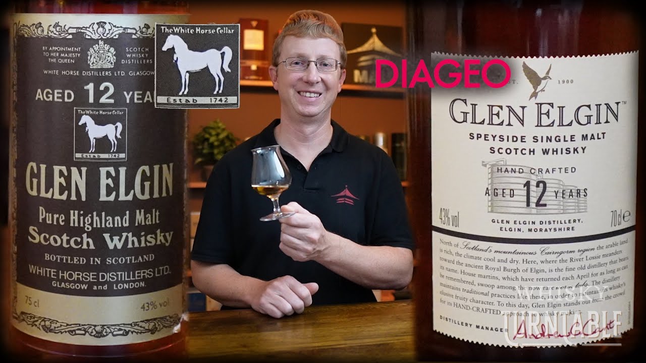 Glen Elgin 12 Jahre - 1970's White Horse vs. 2020's Diageo - YouTube