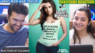 Pakistani Couple Reacts To Janhit Mein Jaari Trailer | Nushrratt Bharuccha, Anud Singh | Raaj S