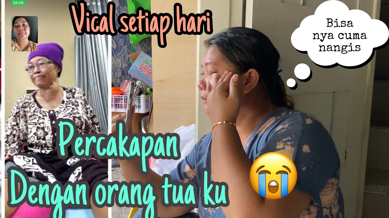 PERCAKAPAN LEWAT VICAL SAMA MAK WEK DI LAMPUNG‼️ sedih banget😭