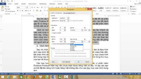 Hướng dẫn cách dòng trong word 2007