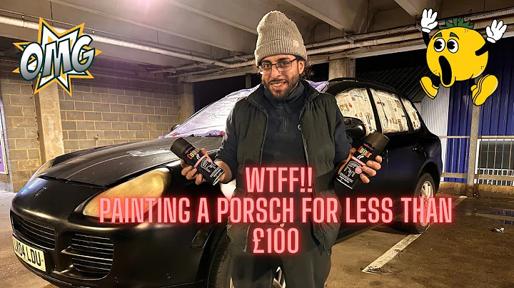 £100 CHEAPEST RATTLE CAN PAINT JOB! IT ONLY TOOK 4 CANS!!