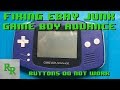 Fixing eBay Junk - Game Boy Advance - Buttons Don't Work