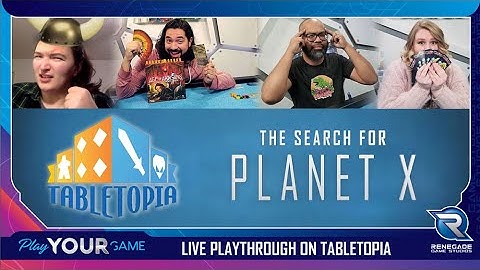 Renegade on Tabletopia - The Search For Planet X