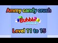 Bubble shooter level 11 to 15 solution walkthrough Bubble shooter level 11 to 15 solution walkthrough