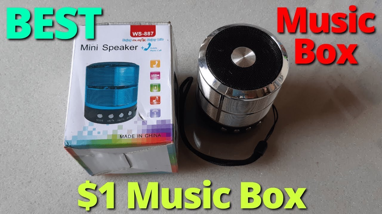 Lowest Price 1 Best Bluetooth Music Box ১০০ টাকার মিউজিক বক্স YouTube