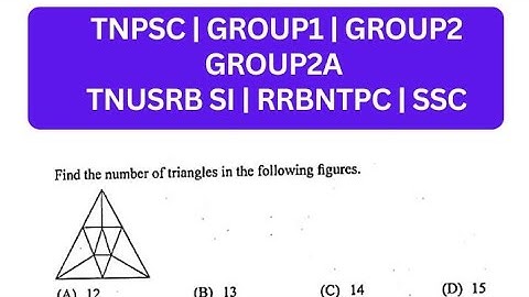 tnpsc group2 and 2a preparation | group 1 reasoning last minutes revision | tnusrb si psychology