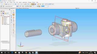 Universal coupling assy. in Solid Edge v19