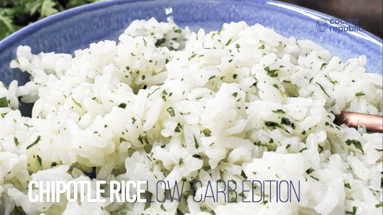 How To Make Chipotle Rice Low Carb?