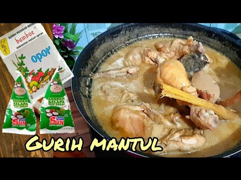 Komposisi Bumbu Bamboe Opor