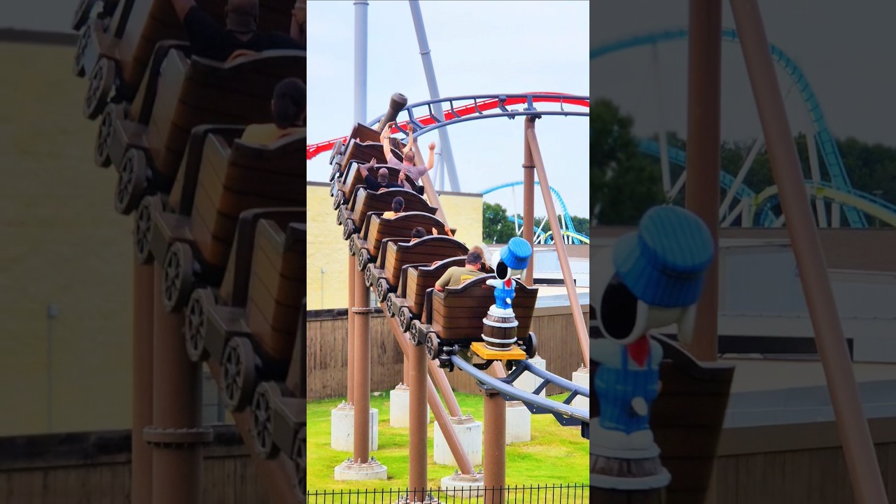 НОВЫЕ семейные американские горки от Carowinds! 🎢 | 