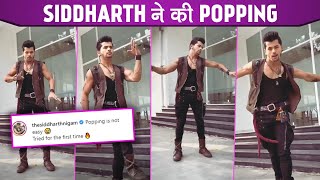 Siddharth Nigam Dancing Mode On, Tried His Hand On Popping, Video Inside