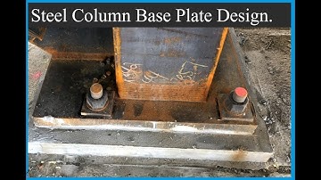 Column Base Plate Design.