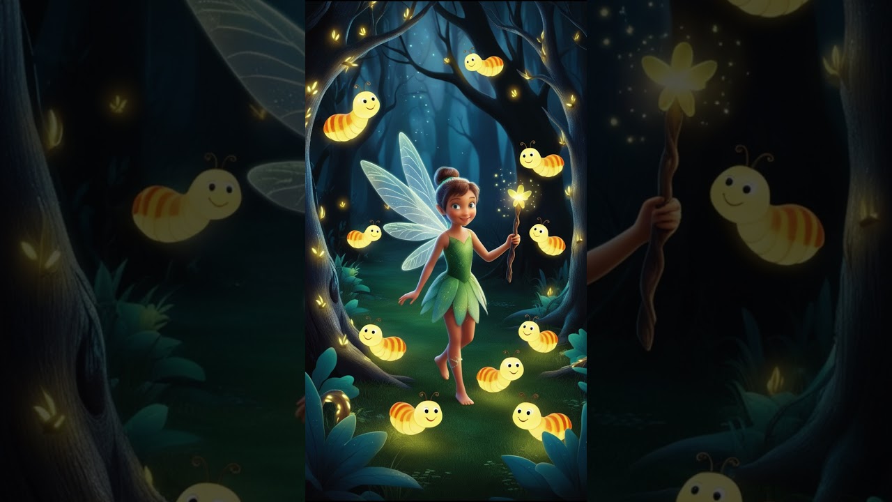 Flora and the Glowworm Lantern | Short Story for Kids