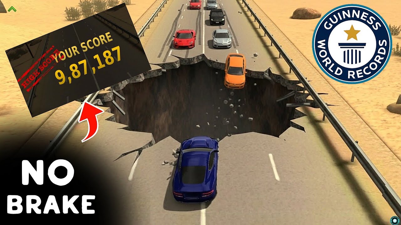 Traffic Racer - 9,87,187 Score World Record No Brake Use | Aston Martin Db9 Car | Official Gameplay