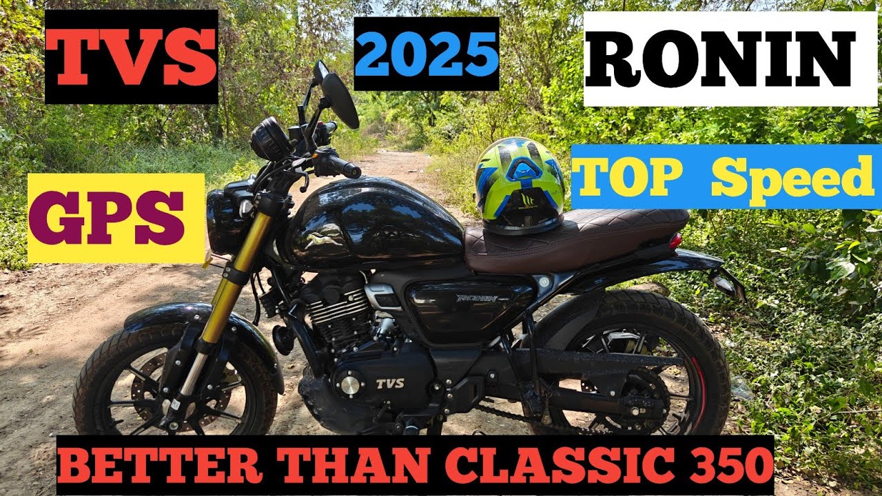  2025 TVS RONIN GPS TOP SPEED TEST|| BETTER THAN CLASSIC 350||