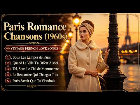 Paris Romance Chansons  Timeless French Love Songs for the Heart | Vintage 60s Playlist
