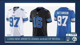 Detroit Lions new jerseys leak online, here's how the Lions responded