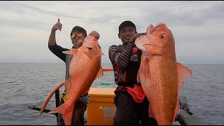 Double strike,babon ruby 19 kg dan 17 kg landed gaes. .#jigging#slowjigging#