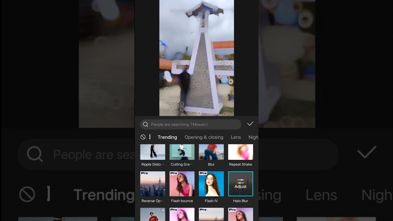 How to apply Lens effect _ helo effect in capcut _ Capcut effect 