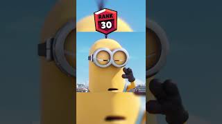 Brawl Stars Rank Up X Minions #shorts