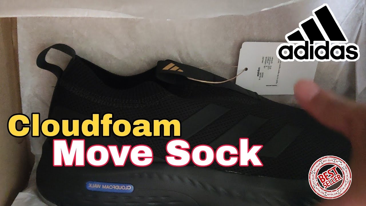 Review Adidas Cloudfoam Move Sock Black Original